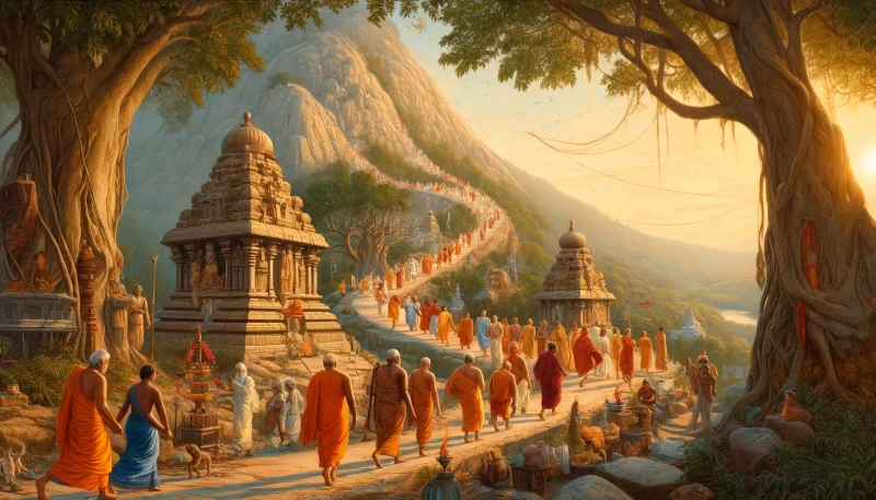 Arunachalam Temple Giri Pradakshina: A Spiritual Journey Around Arunachala Hill