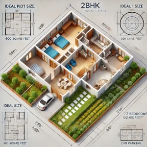 Ideal Plot Size for a 2BHK House: A Comprehensive Guide for Homeowners