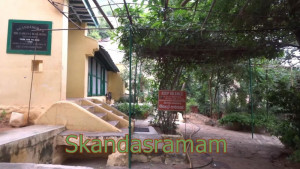 Visiting Skandashram in Tiruvannamalai